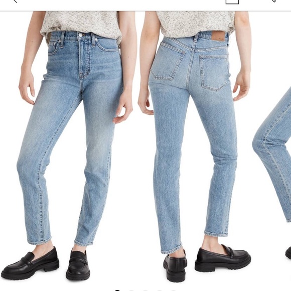 Madewell The Perfect Vintage Straight Crop Jean - Picture 2 of 11
